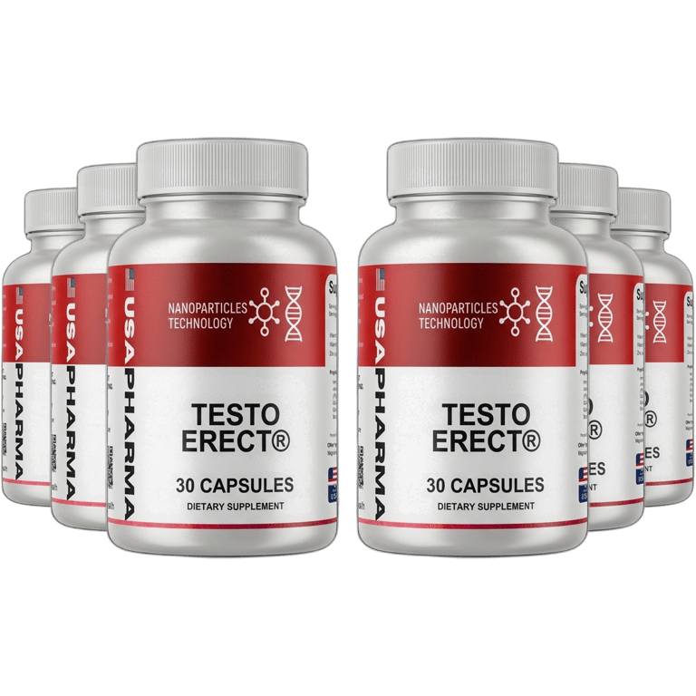 TESTOERECT 6 Bottle Pack